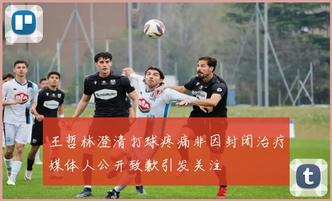 王哲林澄清打球疼痛非因封闭治疗媒体人公开致歉引发关注